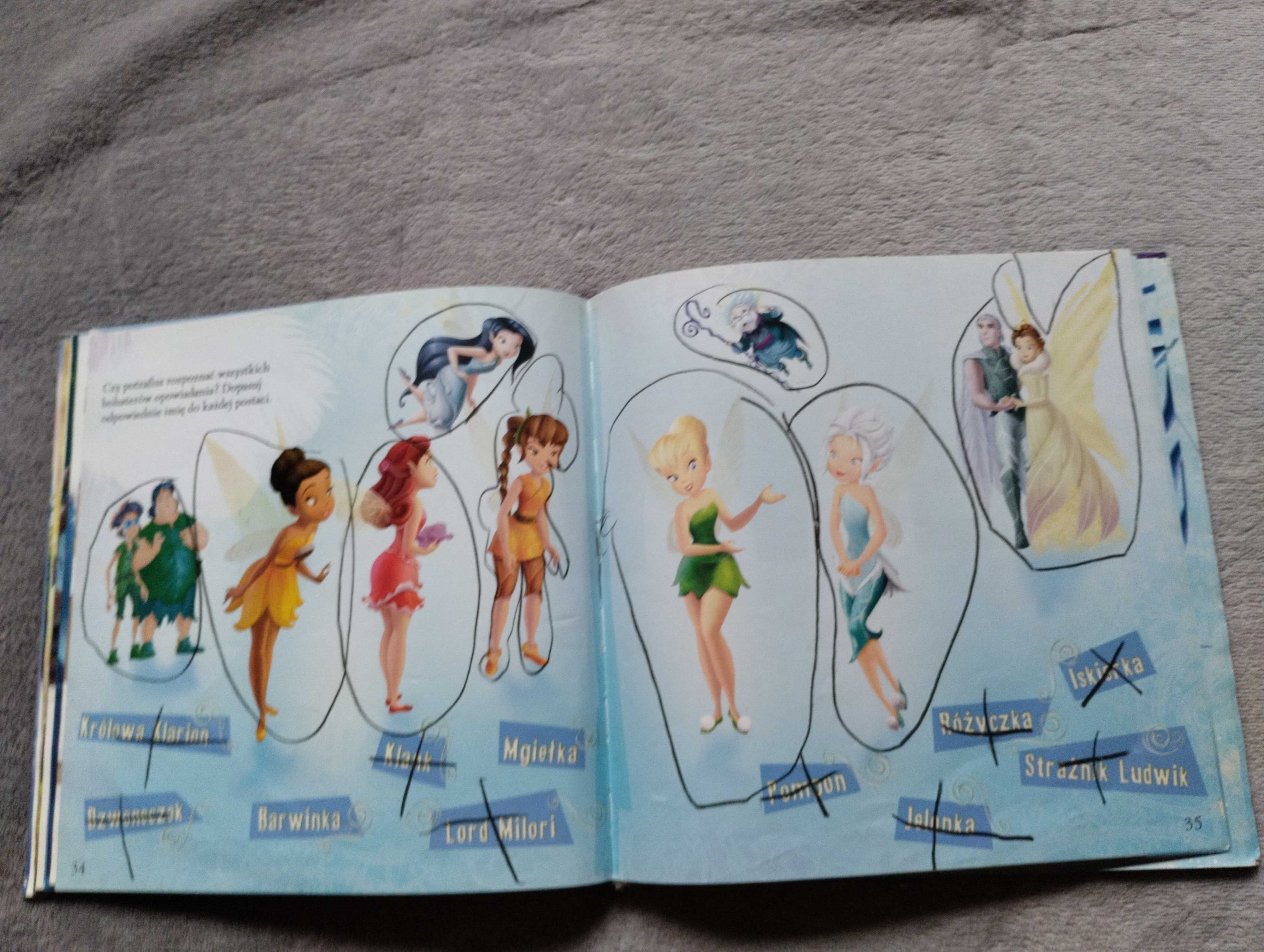 Dzwoneczek i sekret magicznych skrzydeł,płyta,książka,czytaj i słuchaj