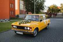 FSO 1500 / Fiat 125p - wynajem do ślubu, na imprezy okolicznościowe