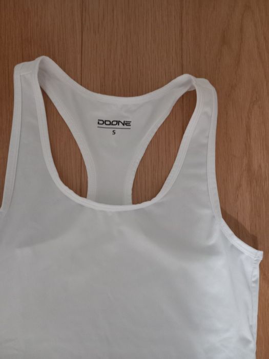 Top S(Doone)algodão branco Novo
