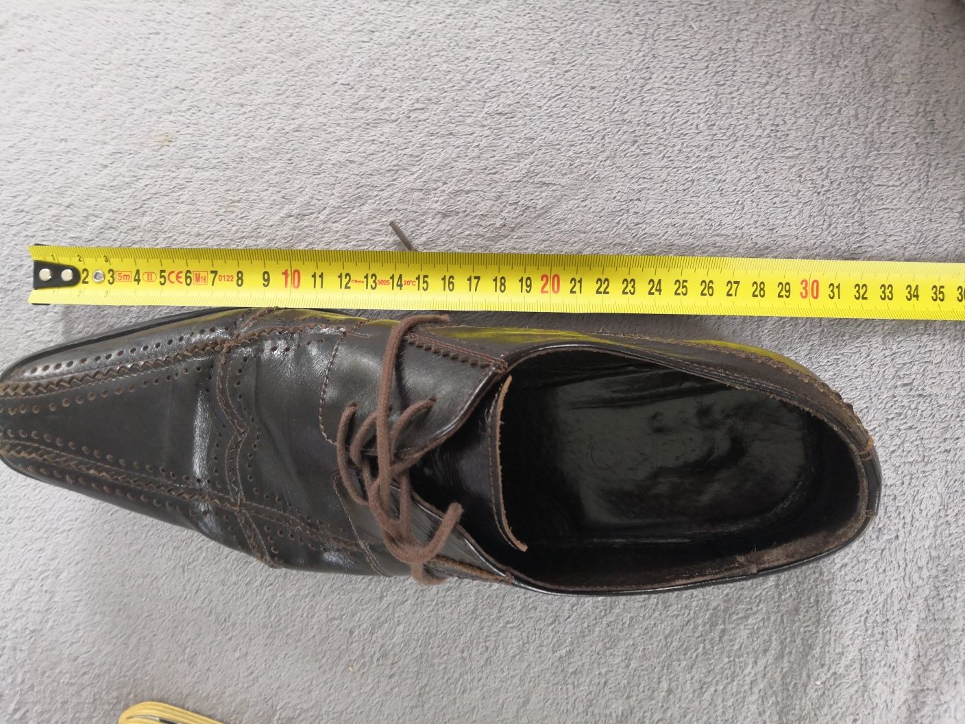 Buty garniturowe SKÓRA jak NOWE