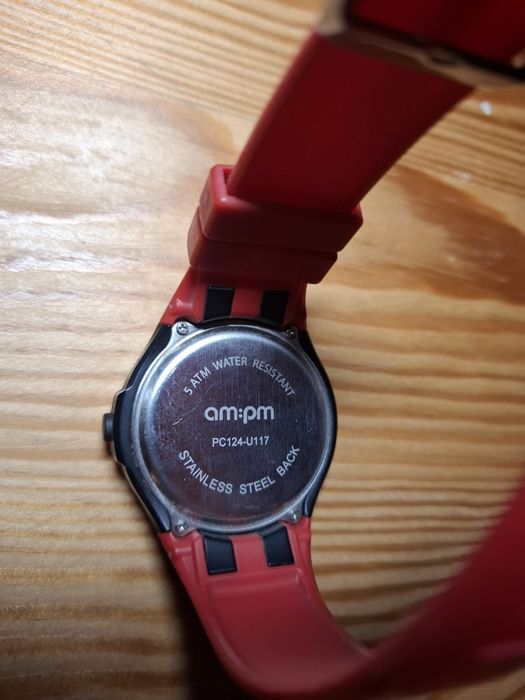 Zegarek ampm analogowy