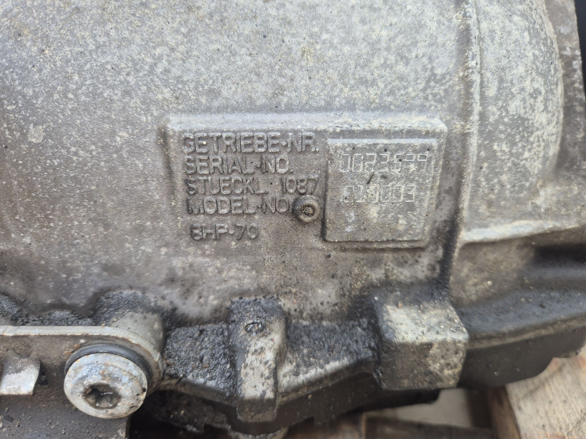 Bmw F10 F11 F07 3.0d Skrzynia biegów automatyczna 8hp-70 N57D30A