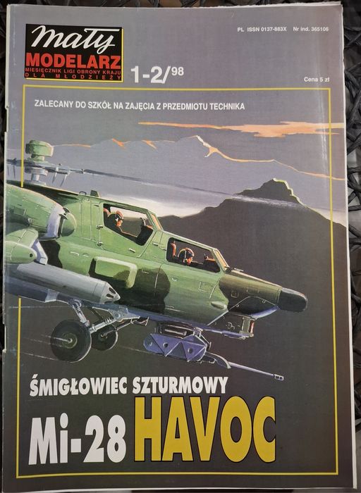 Mały Modelarz Śmigłowiec Mi 28