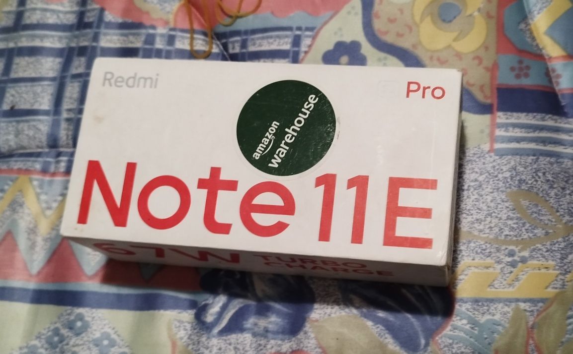 XIAOMI Redmi Note 11E Pro 5g, novo