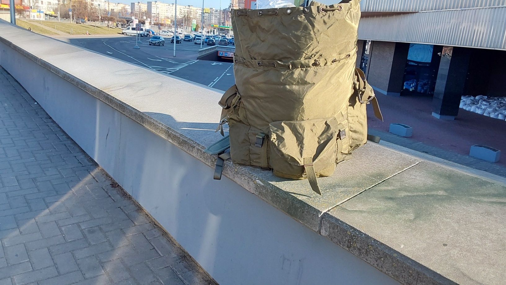 Рюкзак  Арміі Австрії оригінал не самопошив 40-65 літрів регулюеця