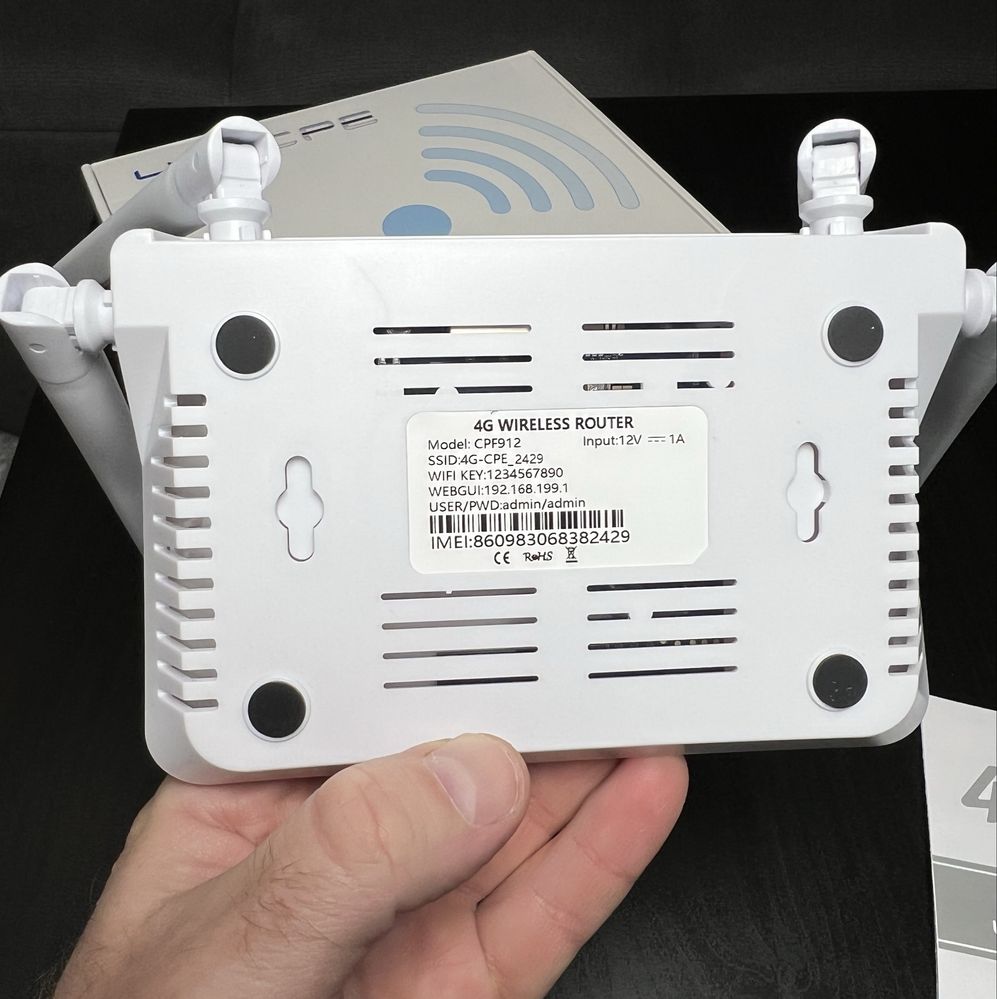 4G LTE WiFi Мобільний роутер модем інтернет для дачі для дома