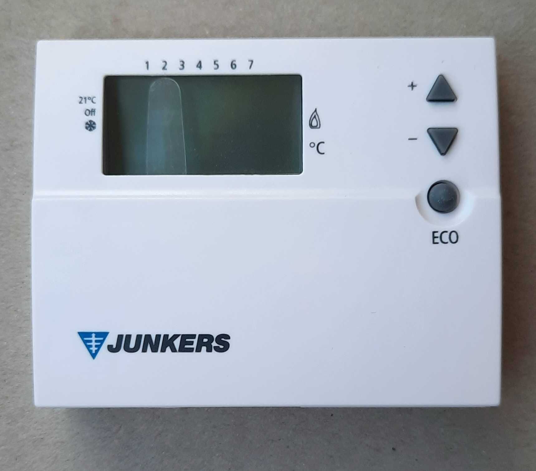 Junkers TRZ 12-2 regulator cyfrowy z programem tygodniowym