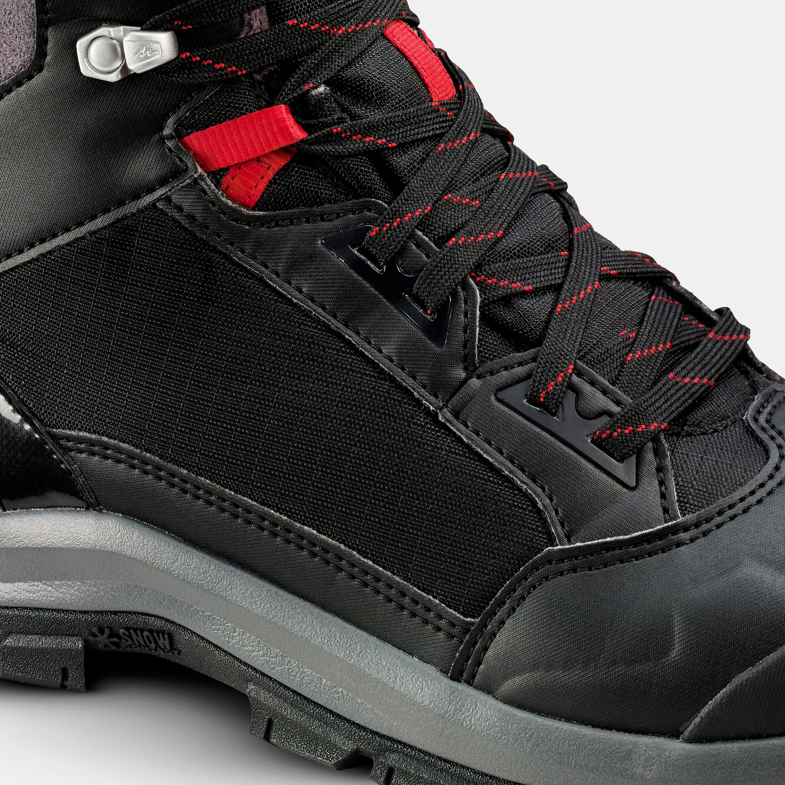 Botas Quentes e Impermeáveis de Caminhada SH500 Mountain