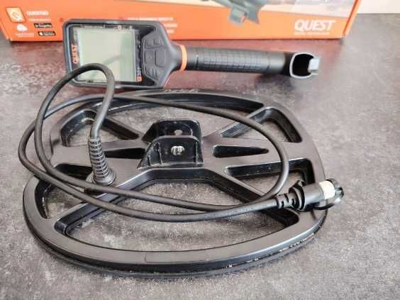 QUEST Q30+ 11"DD + Xpointer Land detektor / wykrywacz metali