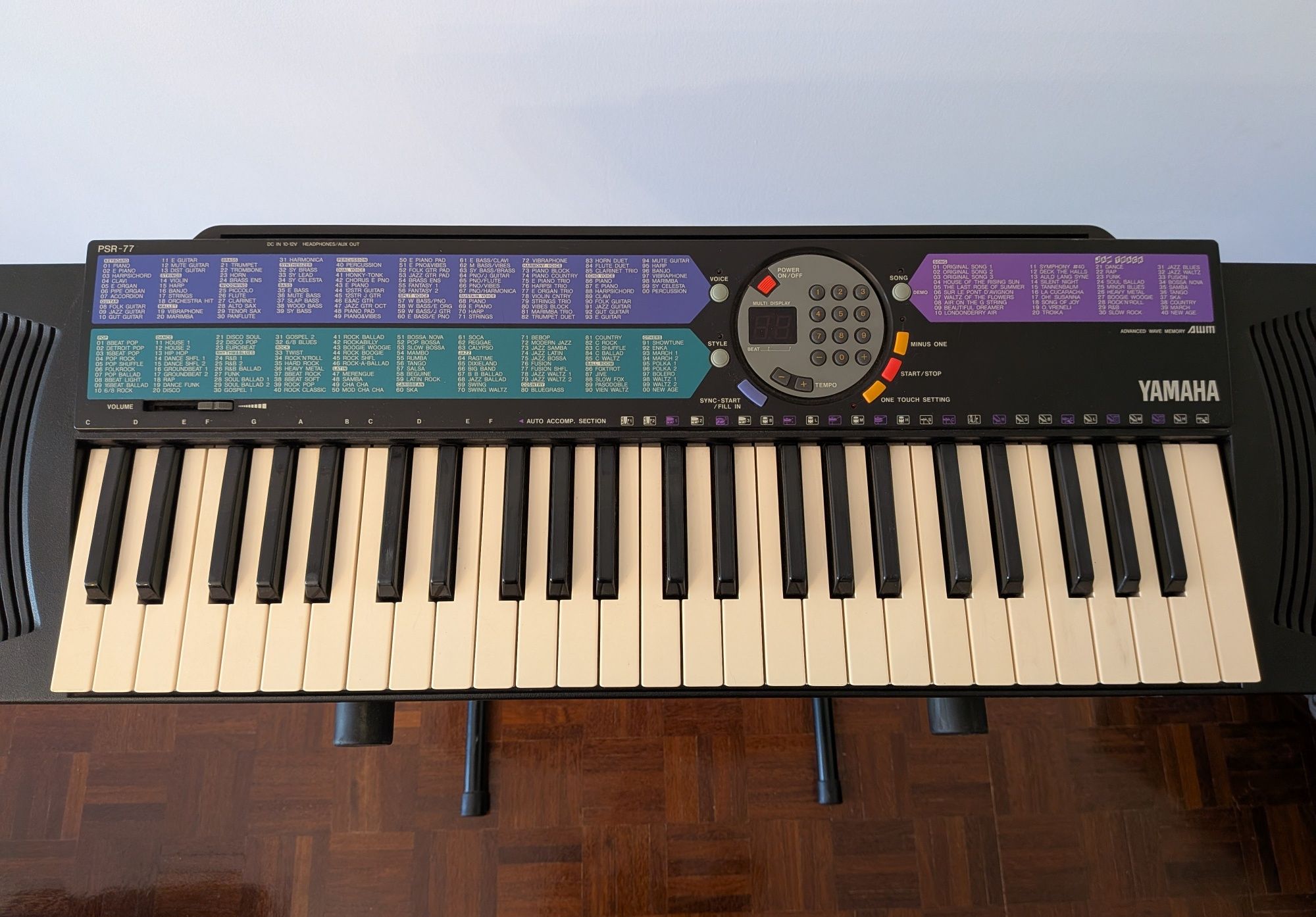 Teclado Yamaha PSR-77