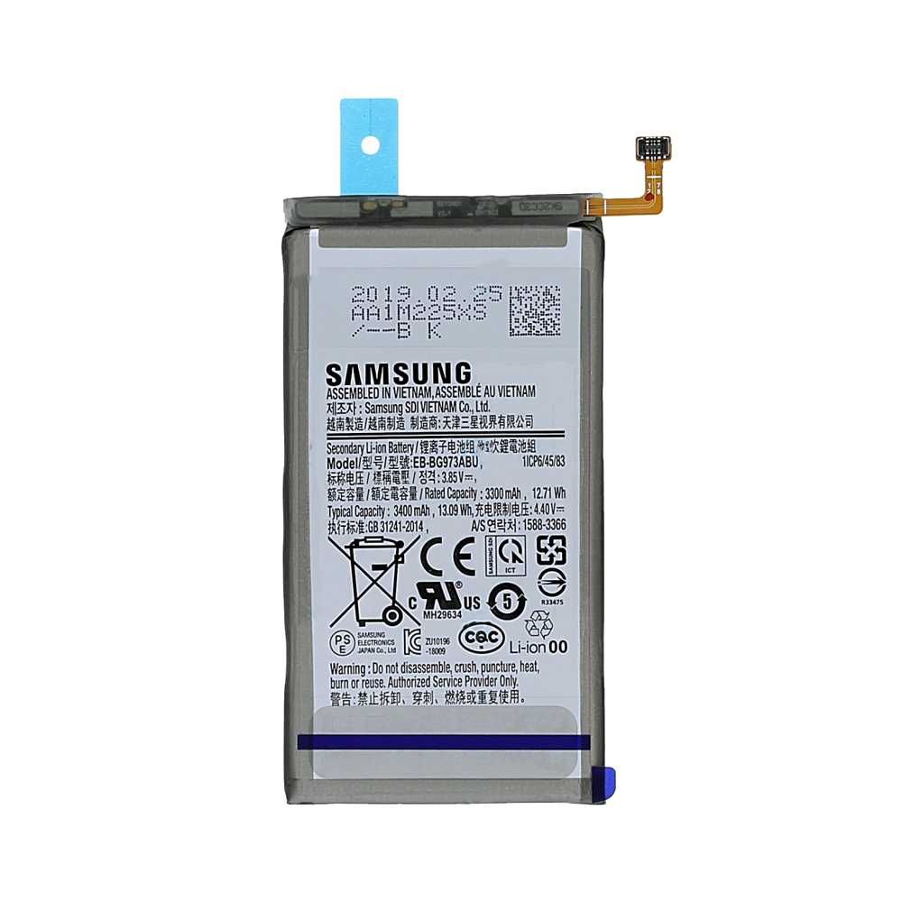 Bateria Samsung Galaxy S10 (SM-G973F) - EB-BG973ABU 3400mAh (Original)