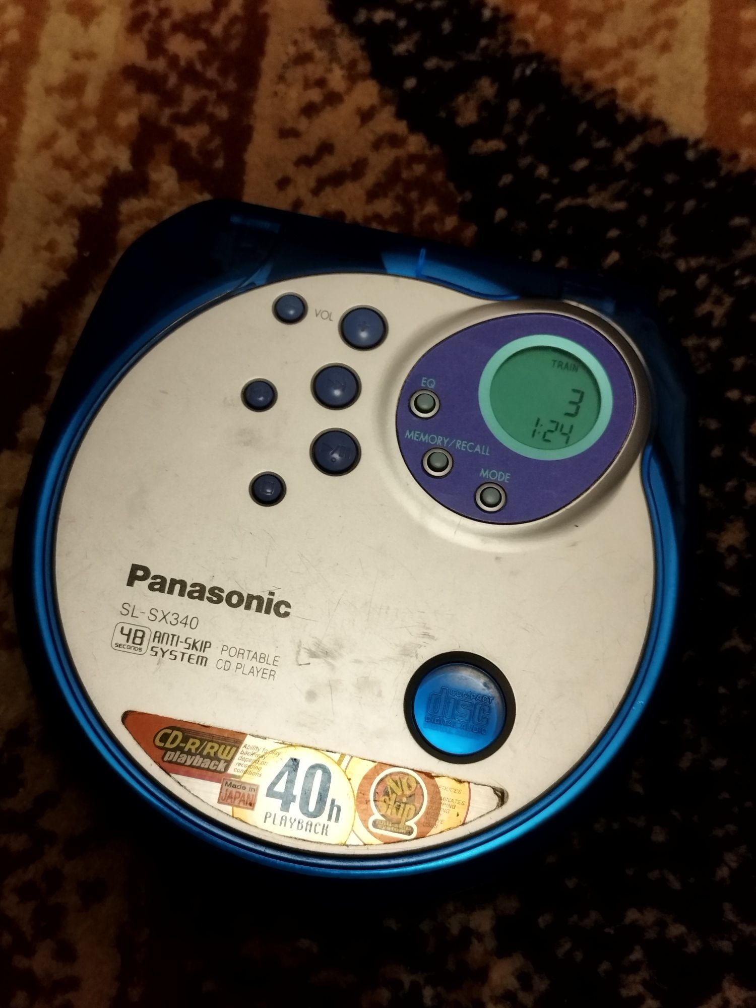 Discman Panasonic SL-LX340