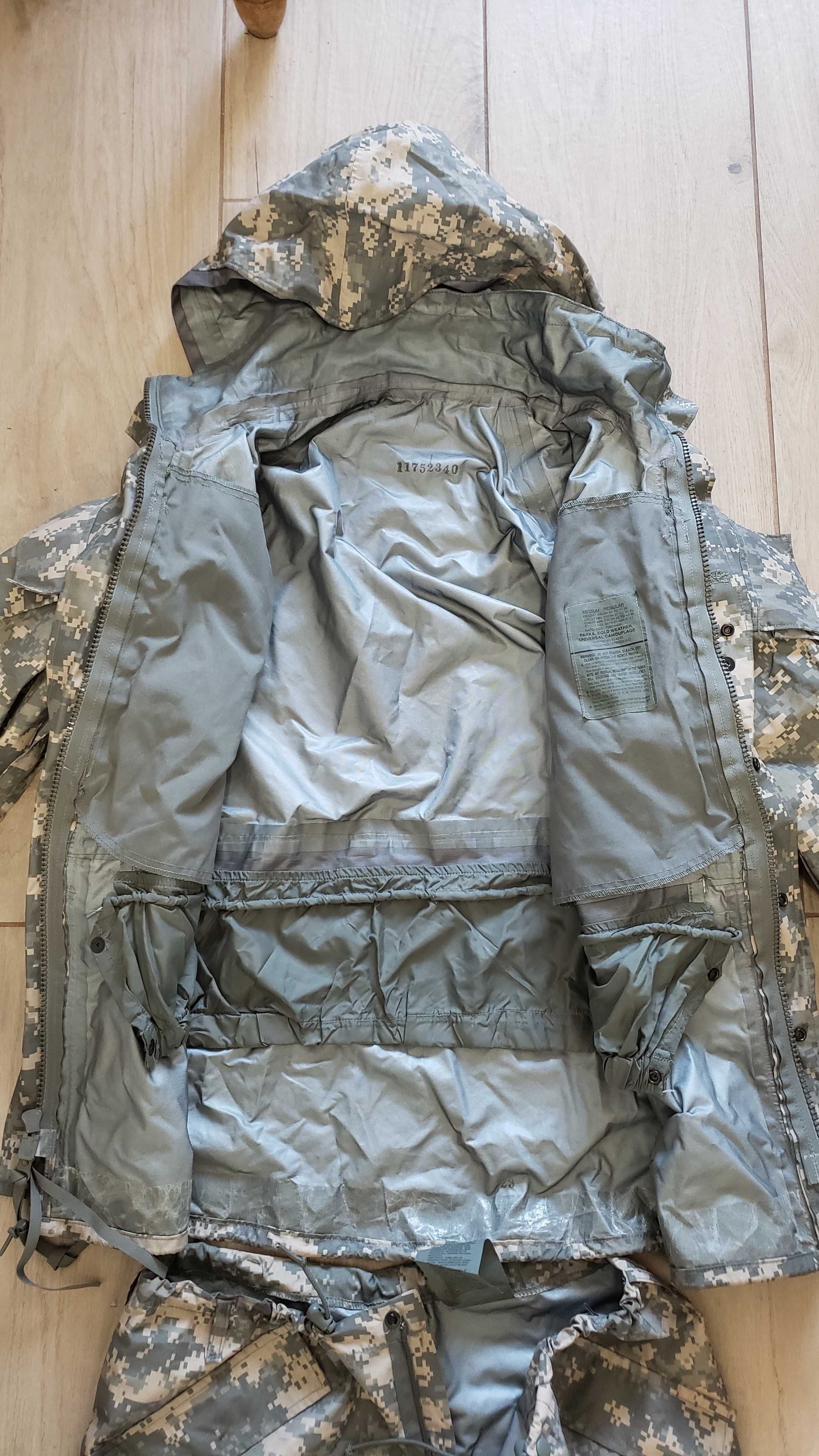 Комплект ECWCS level 6 Gore-Tex US Army США, S/R, S/L, M/R, М/L, L/L