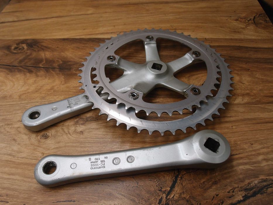 korba rowerowa Shimano 105 FC-1055 VIA Japan 42/52 T 170 mm