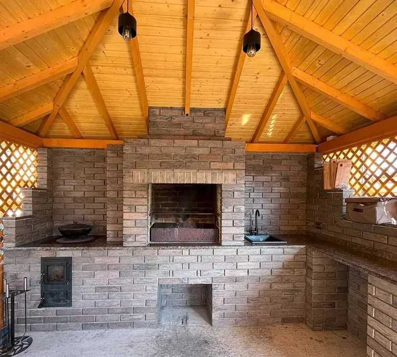 Облицювальна (фасадна) цегла для будинків, парканів, мангалів,альтанок