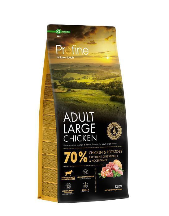 Сухой корм для собак Profine Adult Large кур 12кг