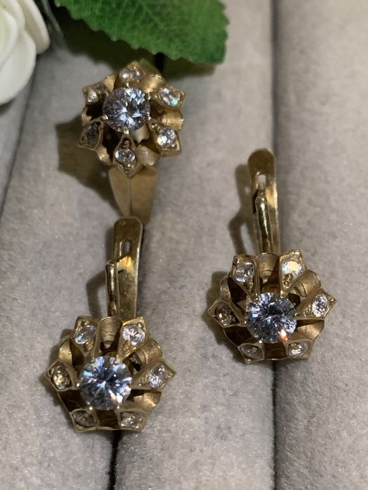 Серебро 925 /750 позолота