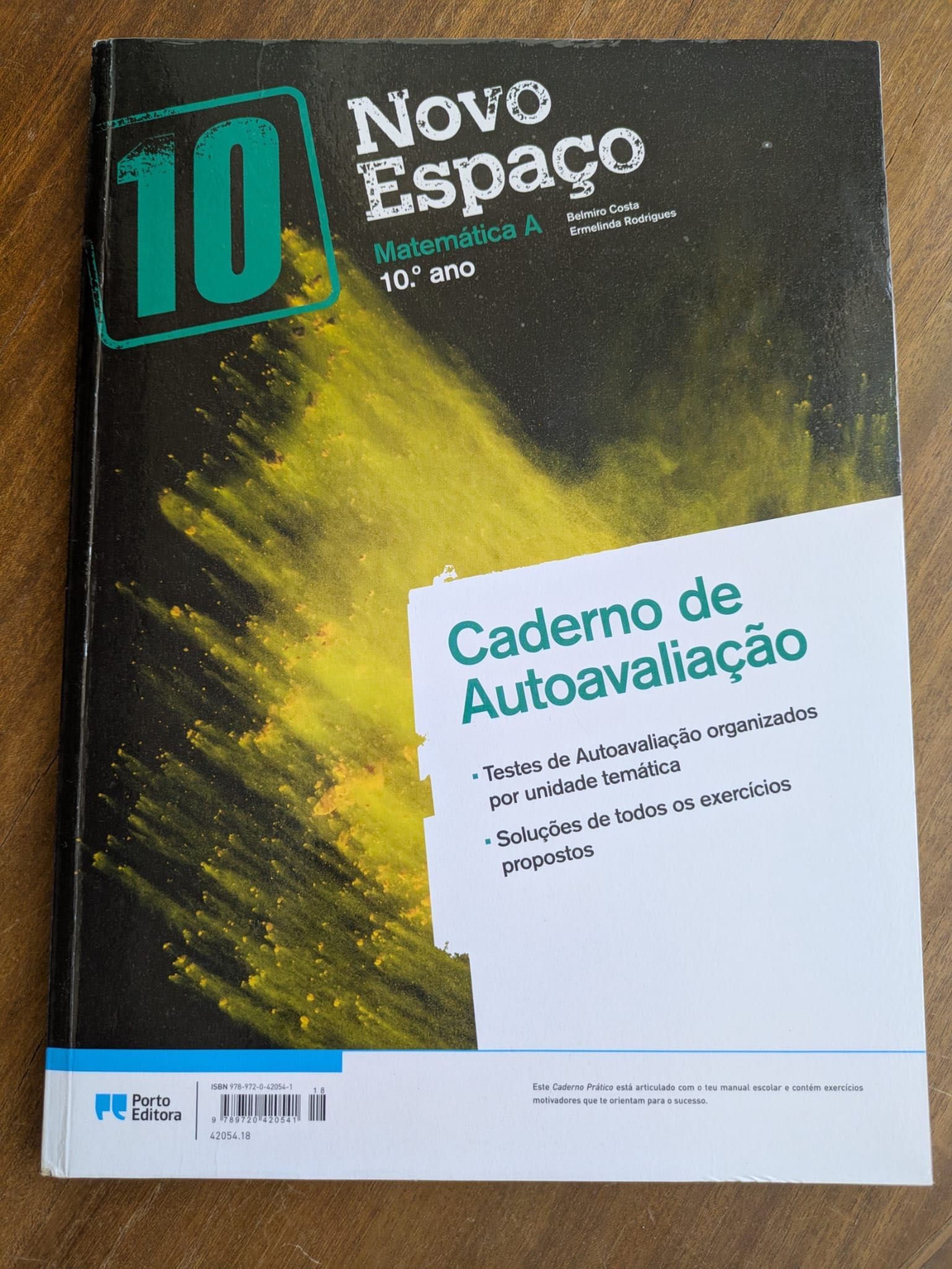 Novo Espaço 10 Matemática A 10º ano Caderno prático