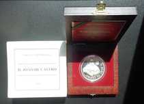 Moeda 1.000 Escudos Prata Proof 2000 D. João de Castro