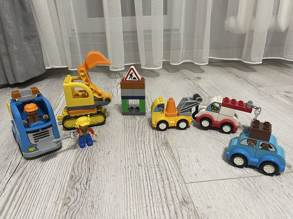 Конструктор LEGO DUPLO Вантажівка і  екскаватор та My first car