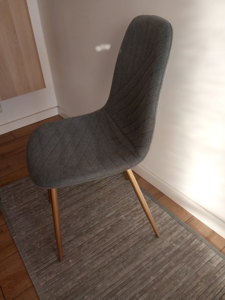 Krzesło tapicerowane kubełkowe plus gratis