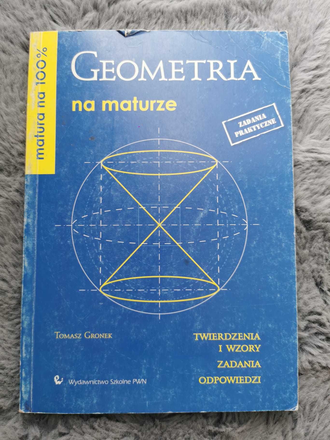 Geometria na maturze, matura na 100%, zadania i wzory