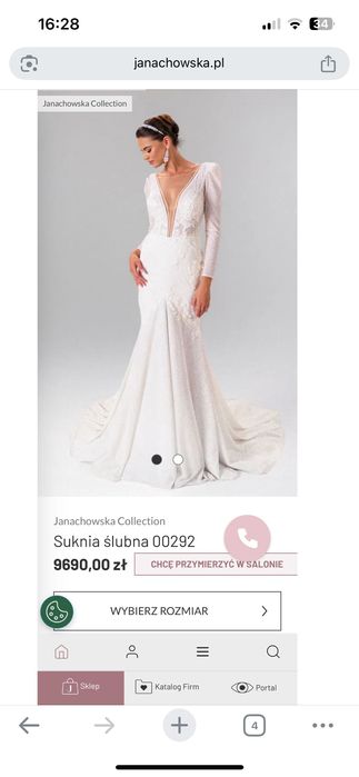 Suknia ślubna z salonu IZABELA JANACHOWSKA Concept Store