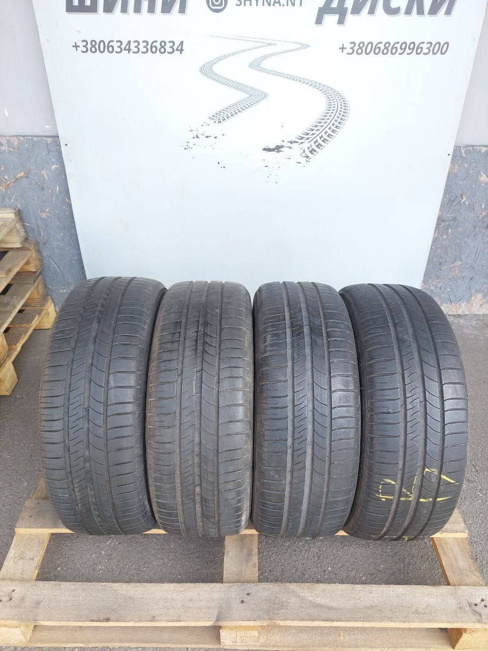 Шини 205 55 16 Michelin літо 6мм комплект / пара