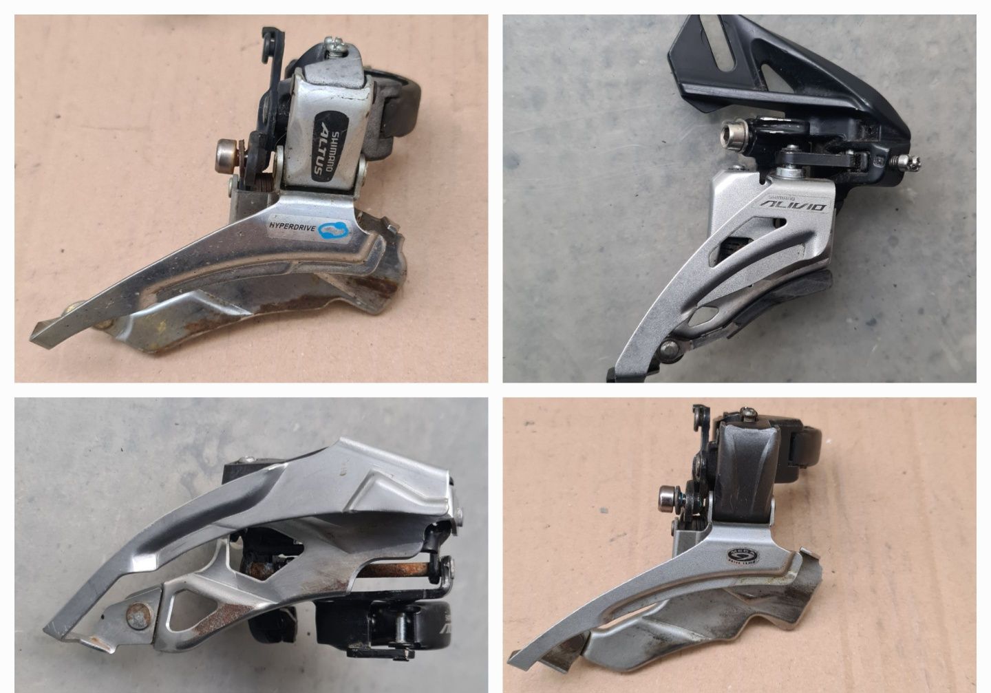 Манетки переключатели передние задние Shimano SRAM