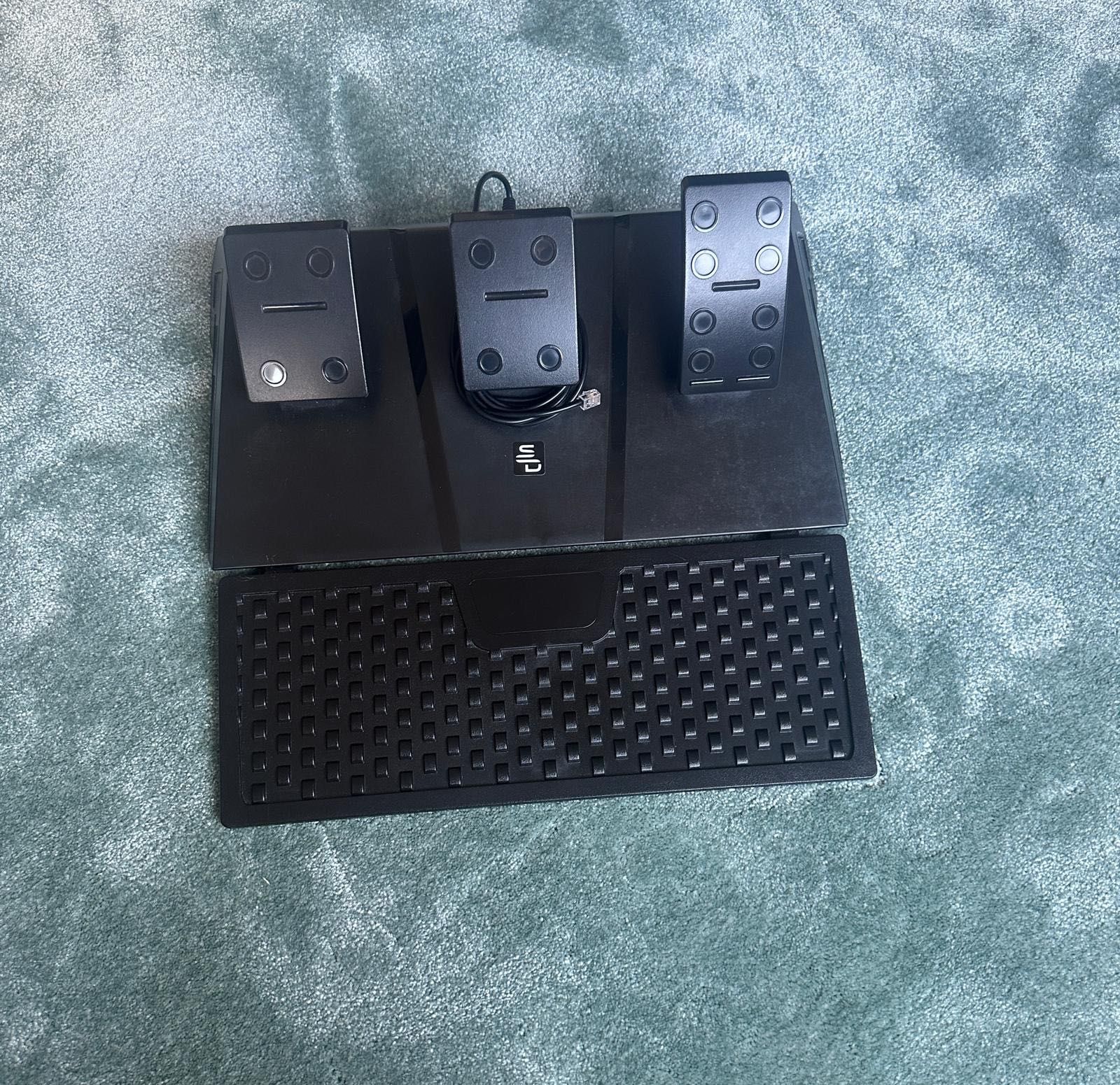 Volante SUPERDRIVE GS 850-X + Pedais + Manete-como novo!