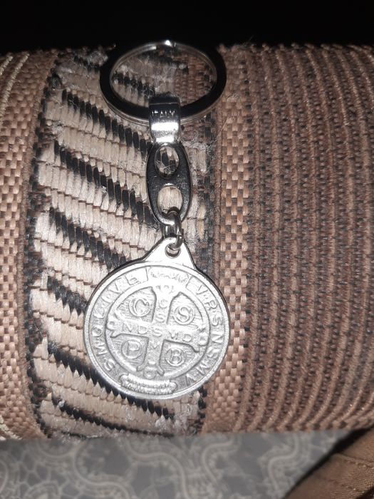 Брелок Бенедикт круглий  made in Italy