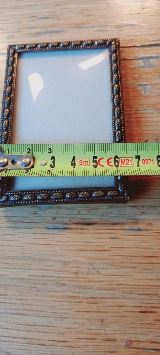 Ramka na zdjęcie mosiężna