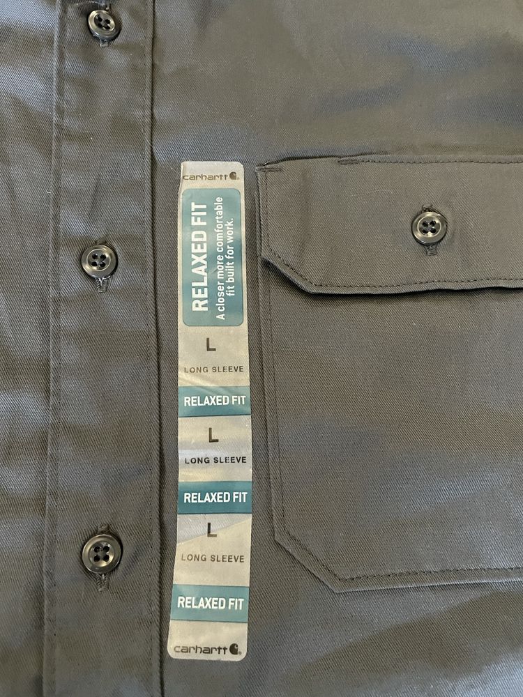 Carhartt мужские рубашки, оригинал L и XL. Новые