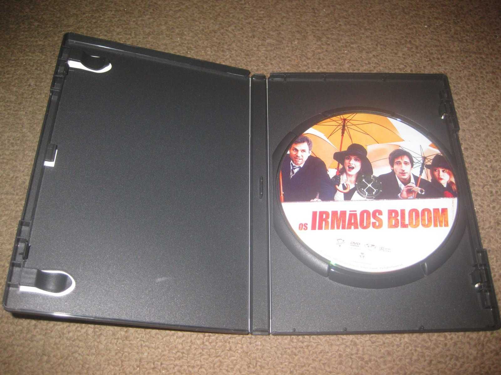 DVD "Os Irmãos Bloom" com Adrien Brody