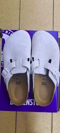 Birkenstock Boston 39 r Antique White NOWE