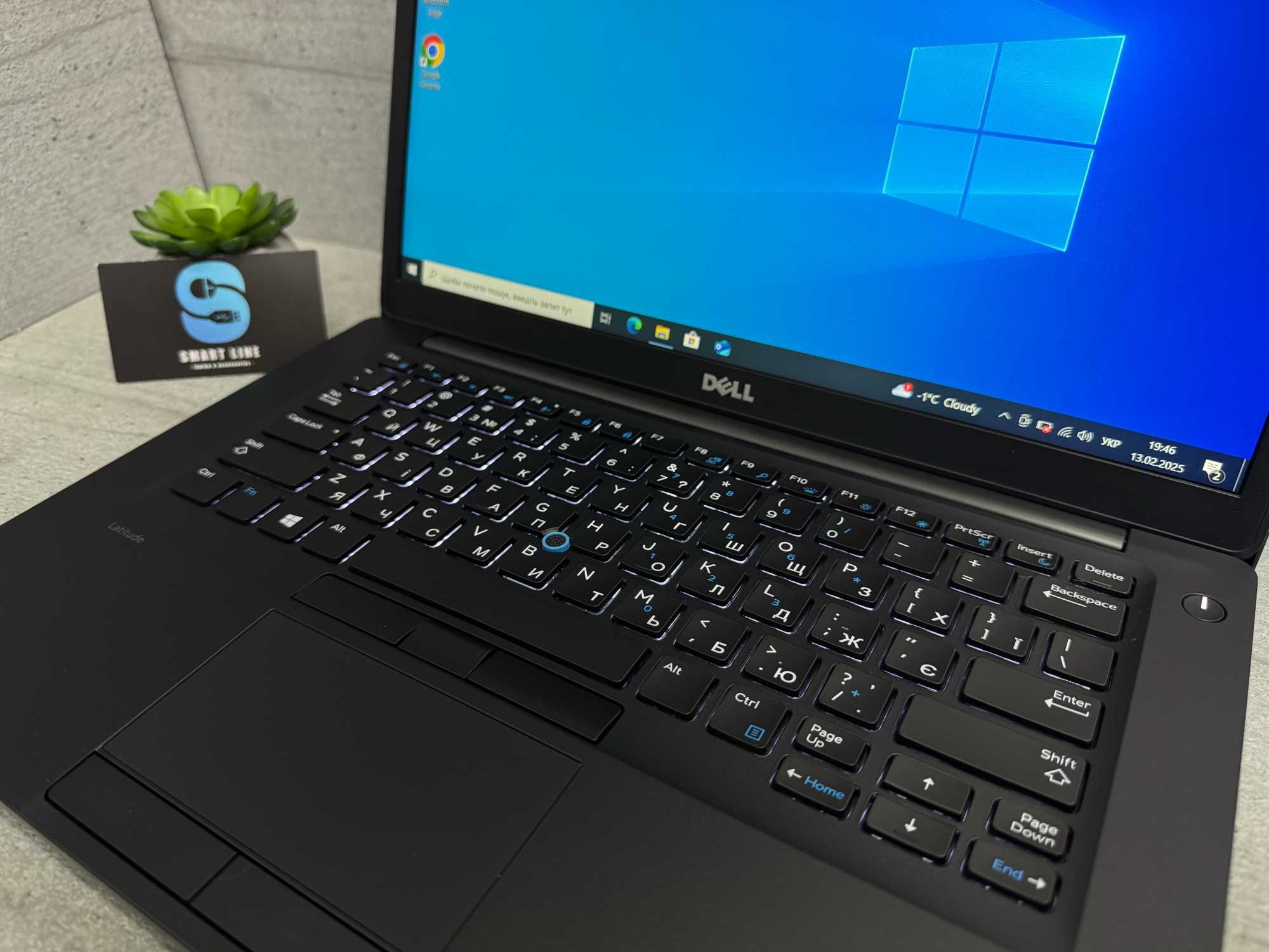 Компактний ноутбук Dell Делл 7480/14” FullHD ips/256gb/i5-7300u