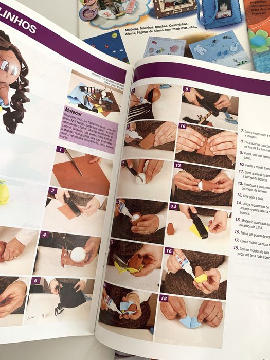 Conjunto 5 Revistas Faça Fácil (Artes Decorativas)