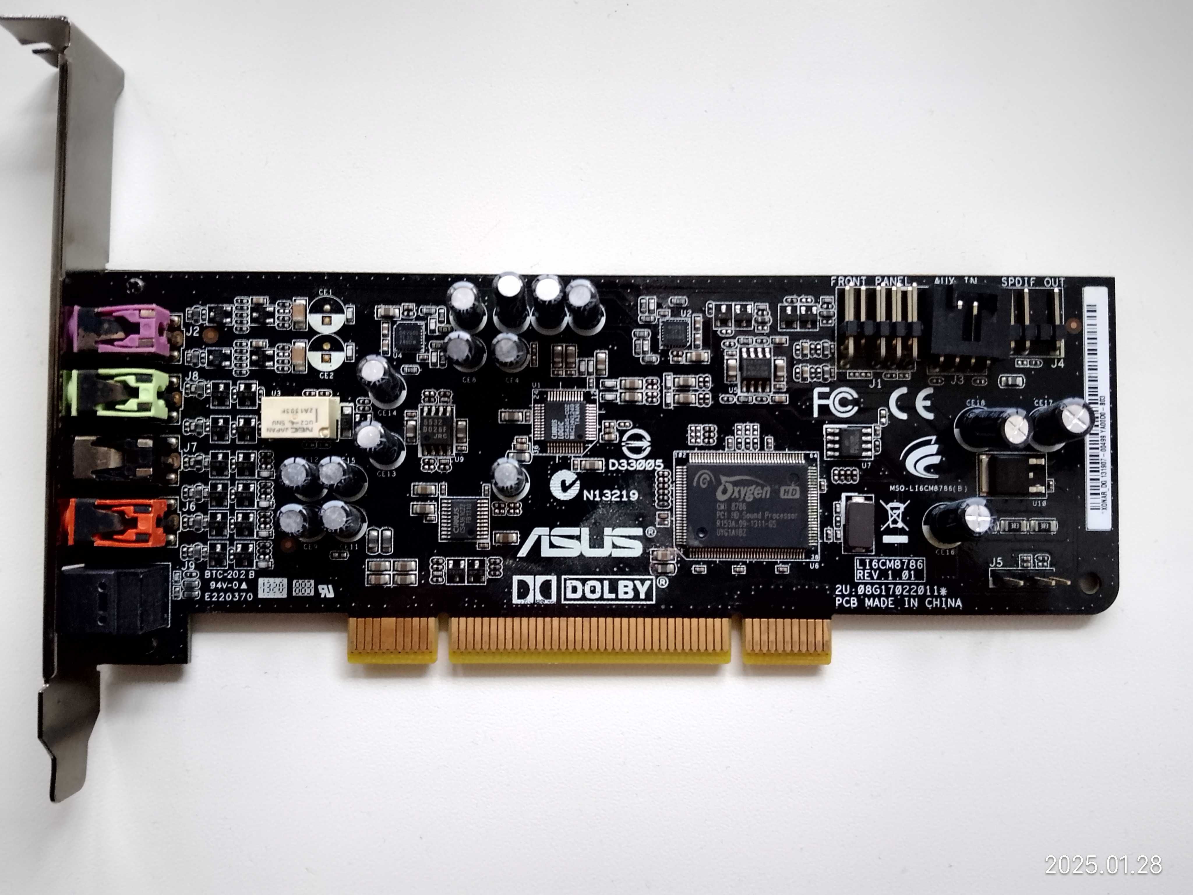 Звукова карта Asus Xonar DG