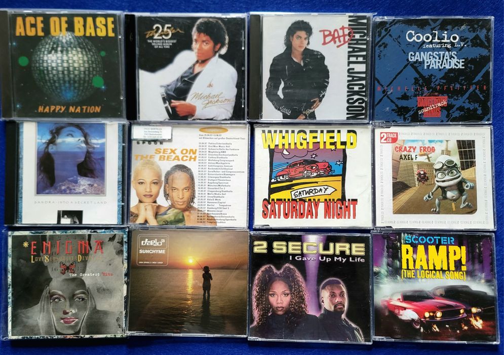 Фирменные Audio CD Eurodance и POP