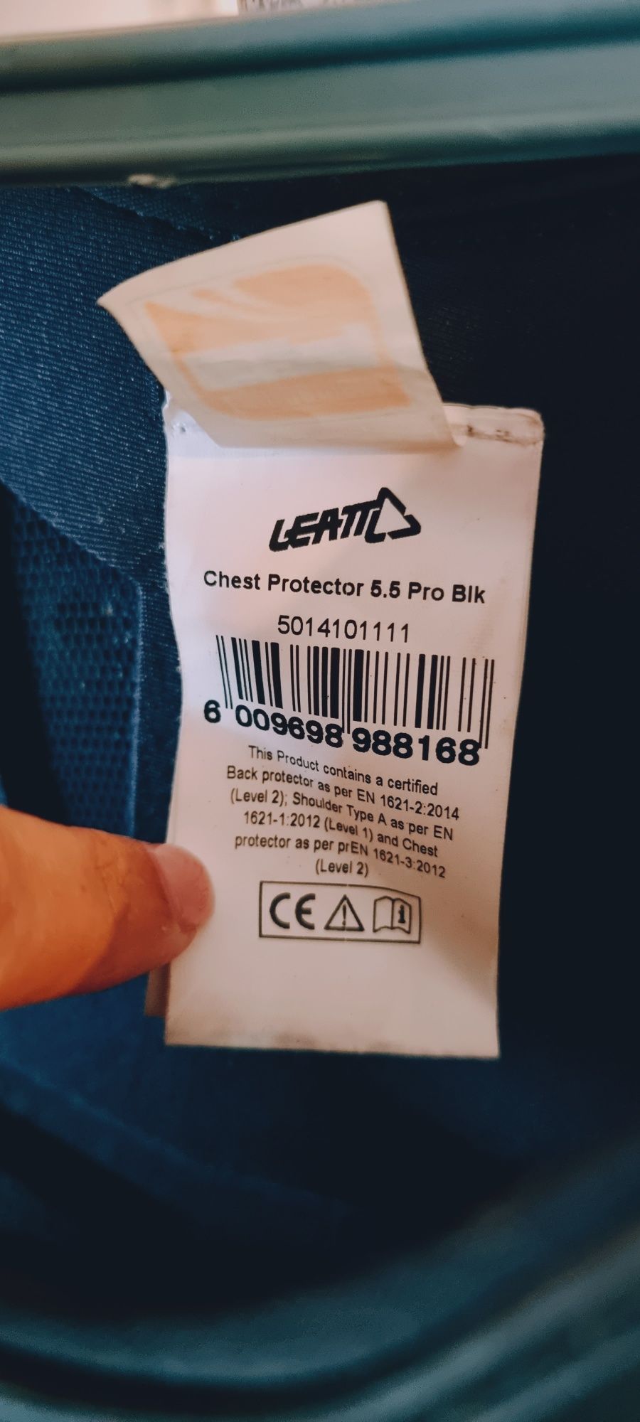 Colete Protecção 5.5 LEATT Pro