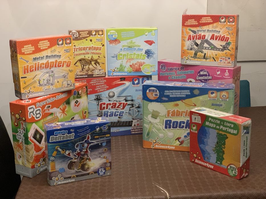 MEGA PACK de brinquedos Science4you