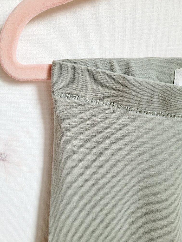 Spodnie 92 legginsy z koronką basic