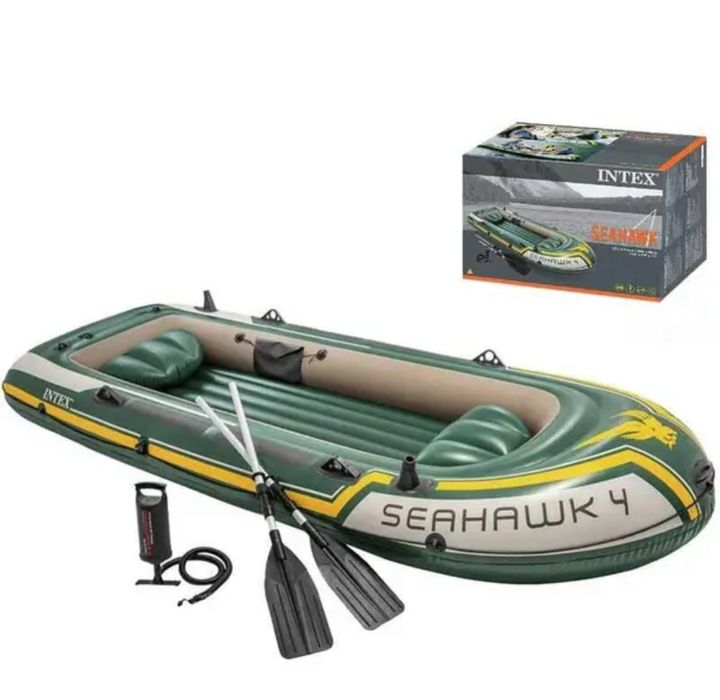 Лодка / човен/ ‼️РОЗПРОДАЖ надувний човен intex/ надувная лодка