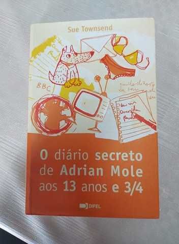 Livro O diário secreto de Adrian Mole aos 13 anos e 3/4