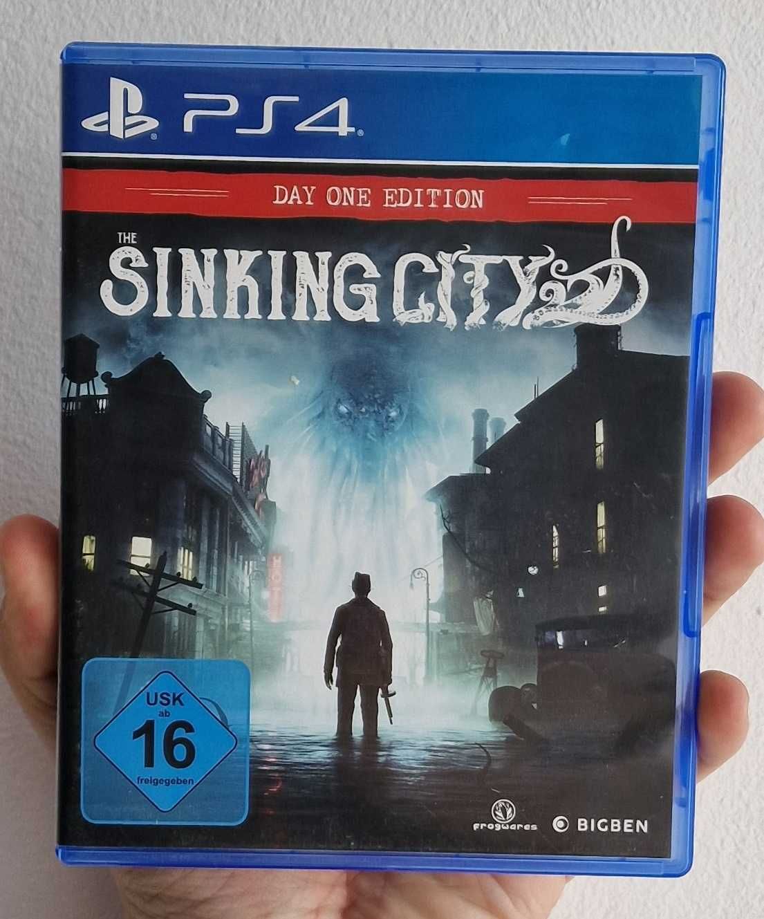 Gra Sinking city PS4  + mapa    Salon Canal+ Rajcza