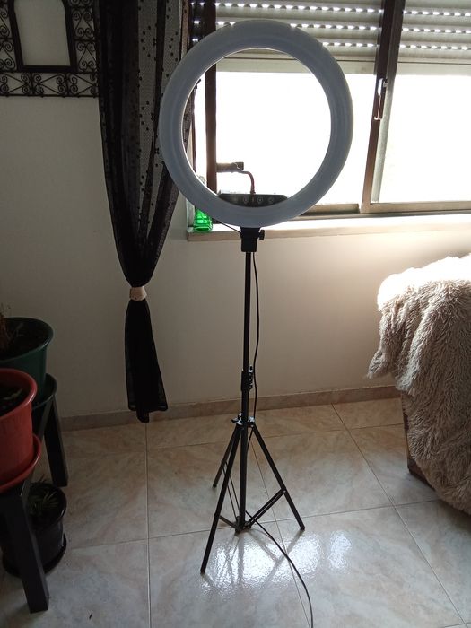 Luz para fotos e videos em telemóvel