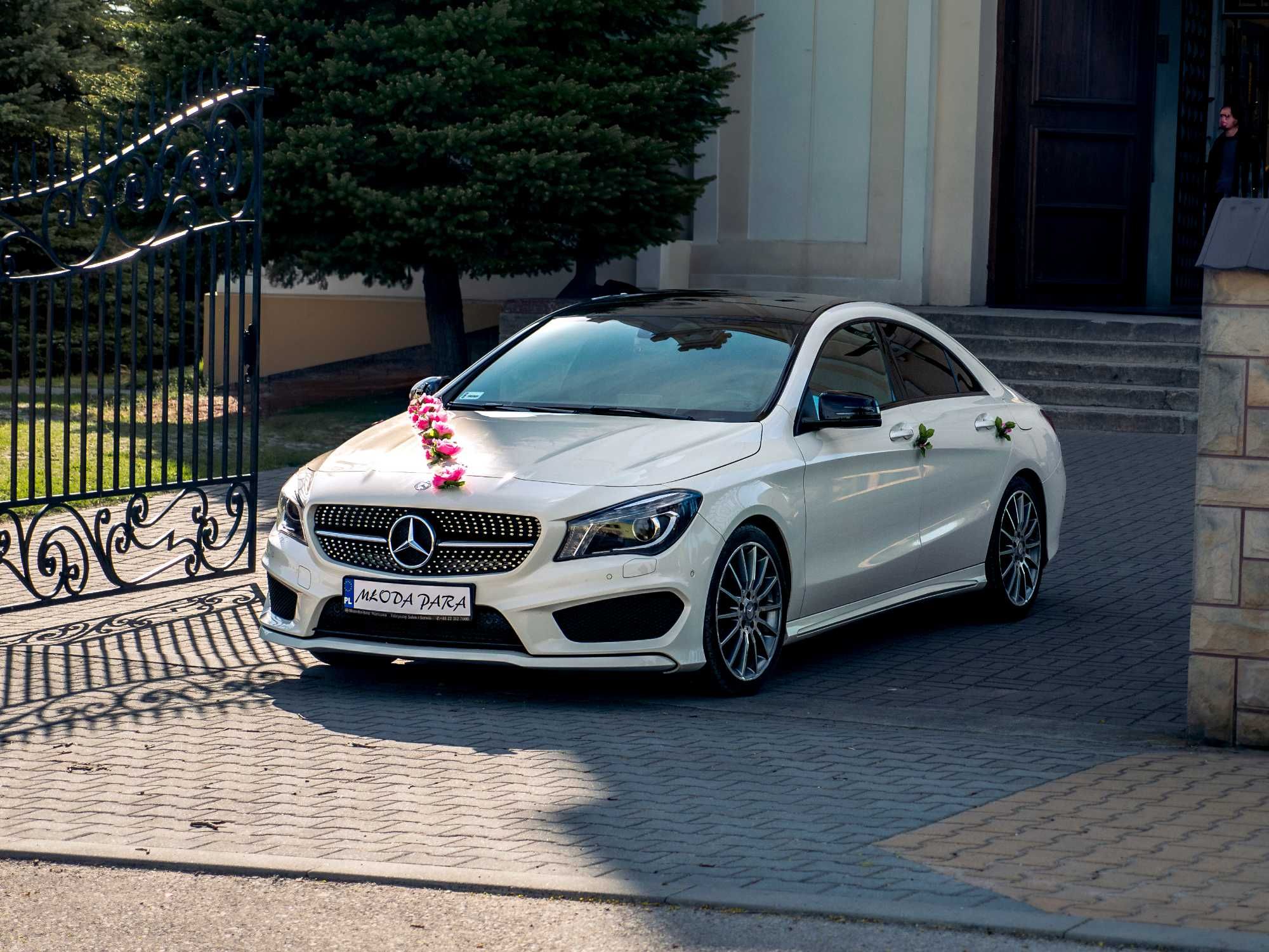 Samochód do ślubu! Auto do ślubu! Piękny Mercedes CLA 200