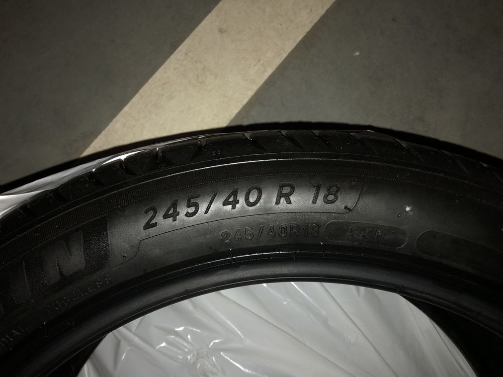 Michelin Primacy 4 245/40 R18 - 4 opony letnie praktycznie nowe