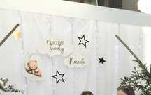 Chrzest Baner dekoracje MARCEL