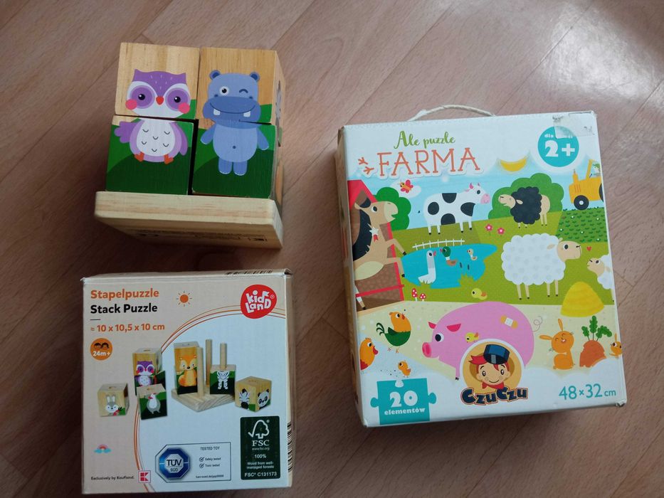 Układanki, puzzle czu czu dla dzieci